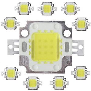 10 power led modules(integrated leds chip on board cob)